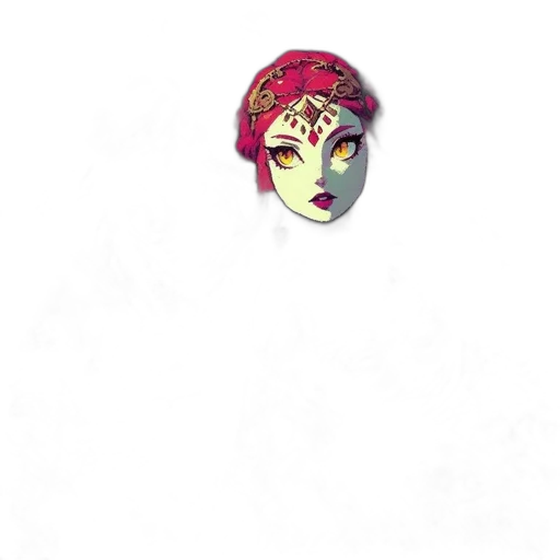 hat, mask, face, staff transparent PNG cut-out