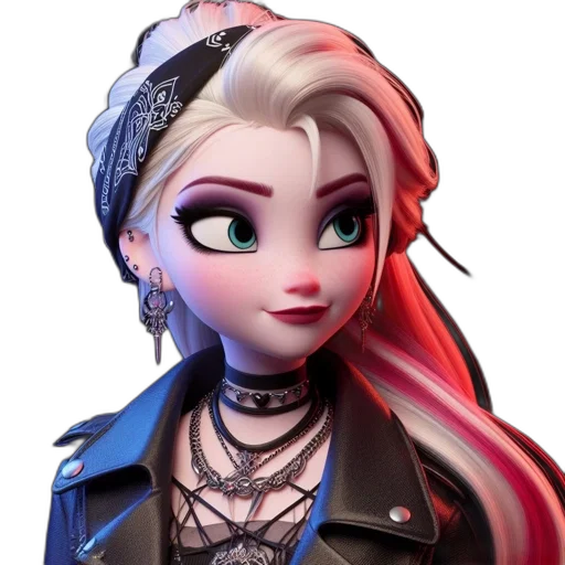 jacket, concept art, 3d render, cartoon transparent PNG cut-out