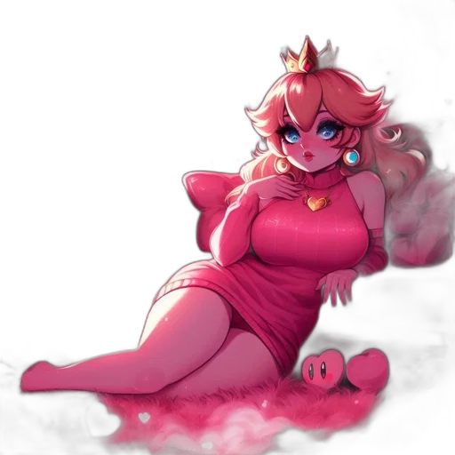 dress, dragon, creature, staff transparent PNG cut-out