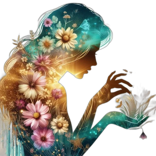 flower, jewelry, crown, dress transparent PNG cut-out