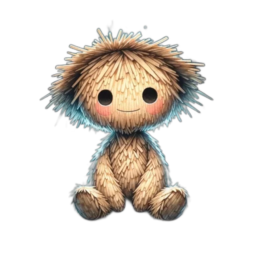 creature, hair, staff, animal transparent PNG cut-out