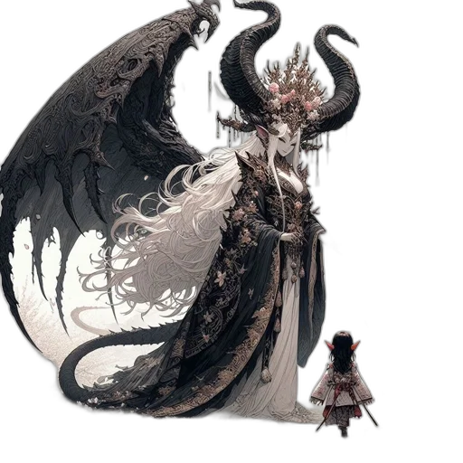 dragon, creature, weapon, sword transparent PNG cut-out