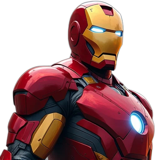 robot, 3d render, comic book art, concept art transparent PNG cut-out