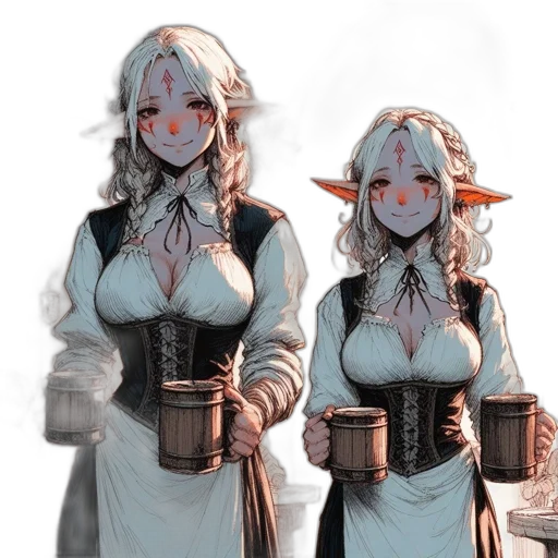 staff, dress, concept art, fantasy art transparent PNG cut-out