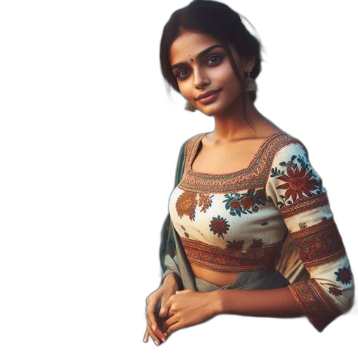 dress, jewelry, face, oil painting transparent PNG cut-out