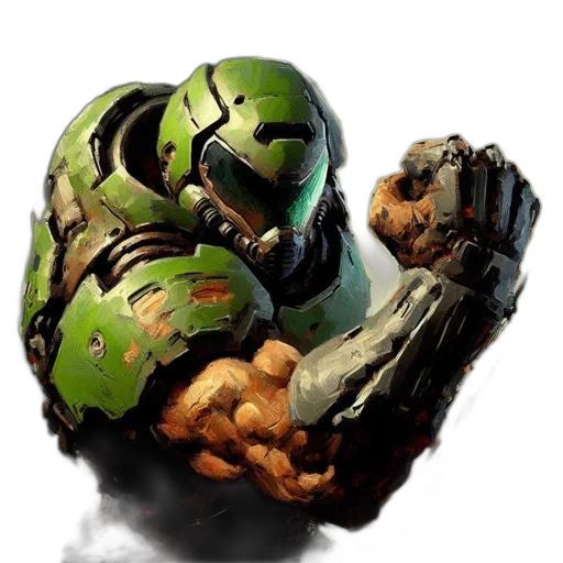 robot, mask, weapon, face transparent PNG cut-out