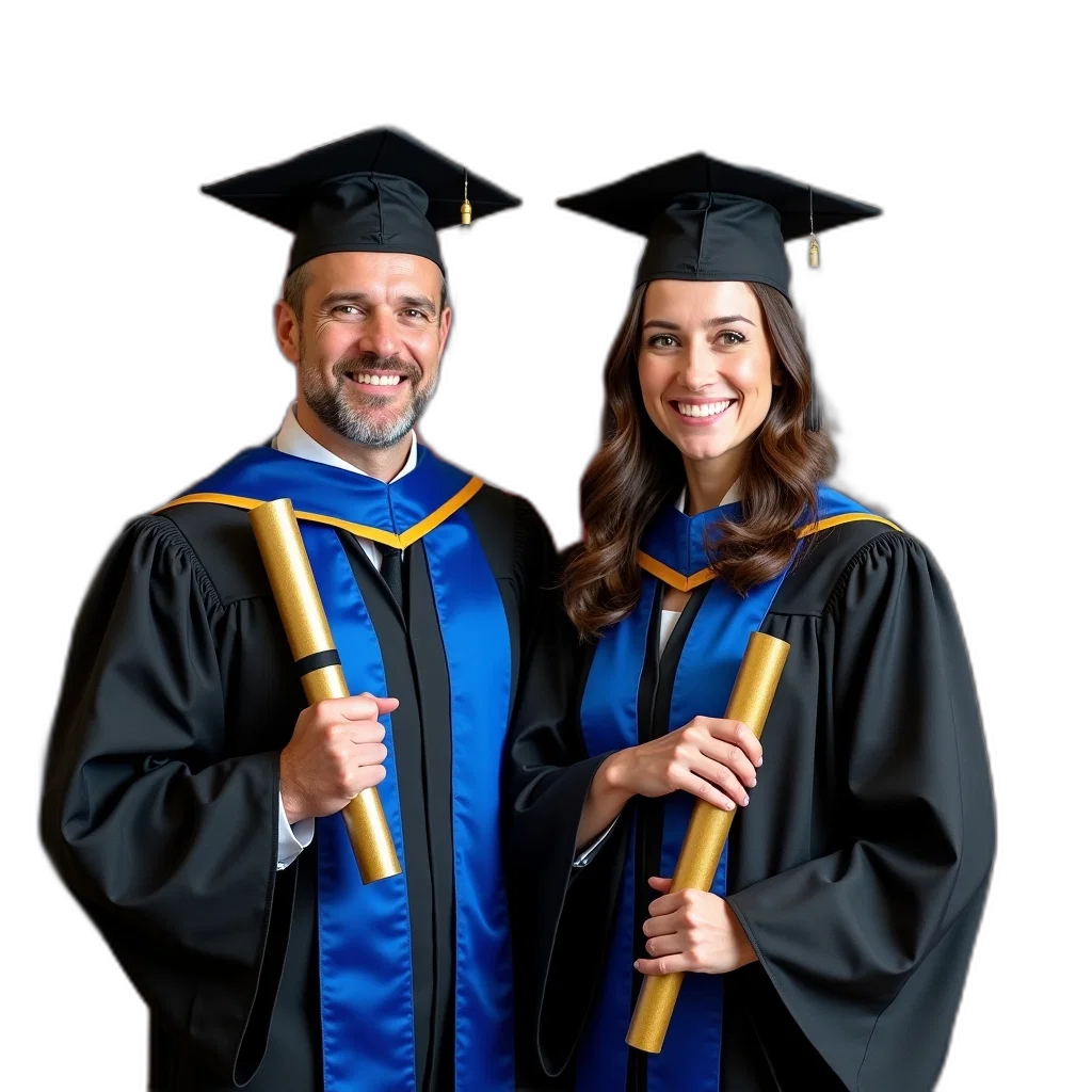 staff, man, woman, standing transparent PNG cut-out