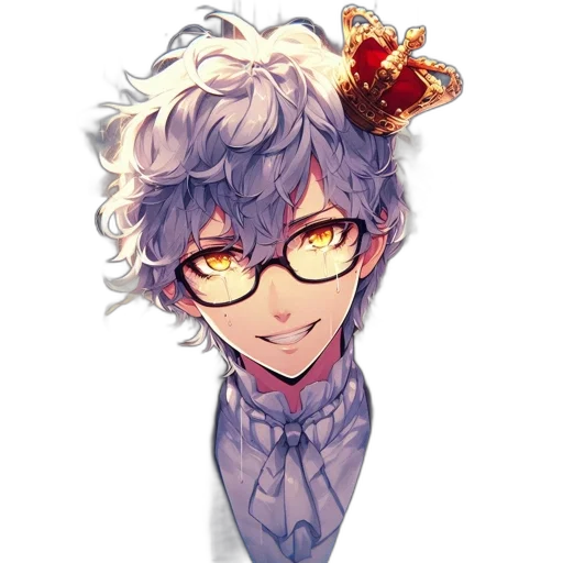 crown, staff, face, mask transparent PNG cut-out