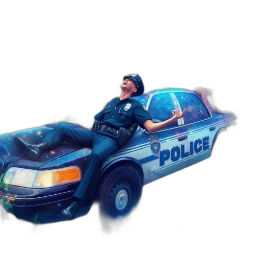 car, weapon, staff, jacket transparent PNG cut-out