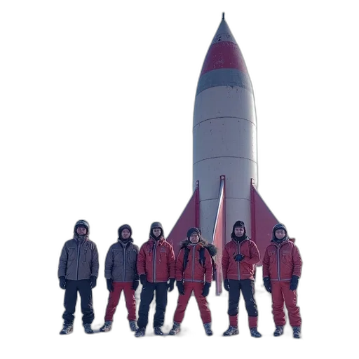 staff, jacket, concept art, 3d render transparent PNG cut-out