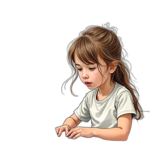 face, dress, jewelry, photorealistic transparent PNG cut-out