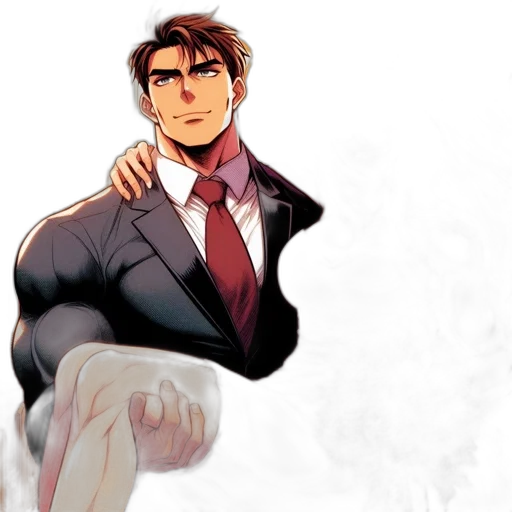 comic book art, concept art, cartoon, watercolor transparent PNG cut-out