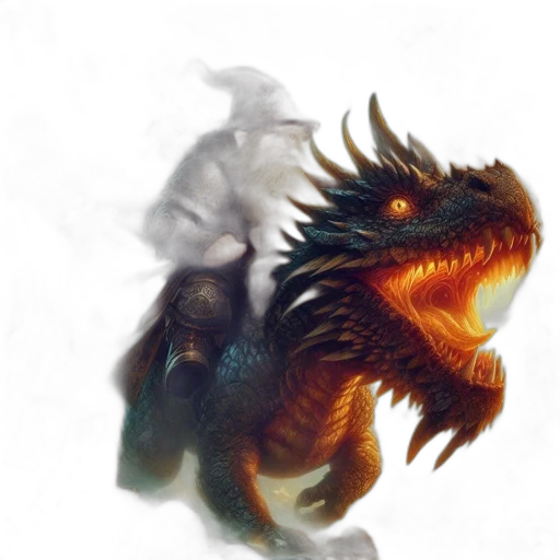 dragon, creature, animal, mask transparent PNG cut-out