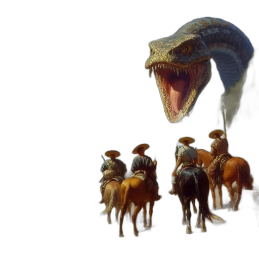 creature, dragon, hat, animal transparent PNG cut-out
