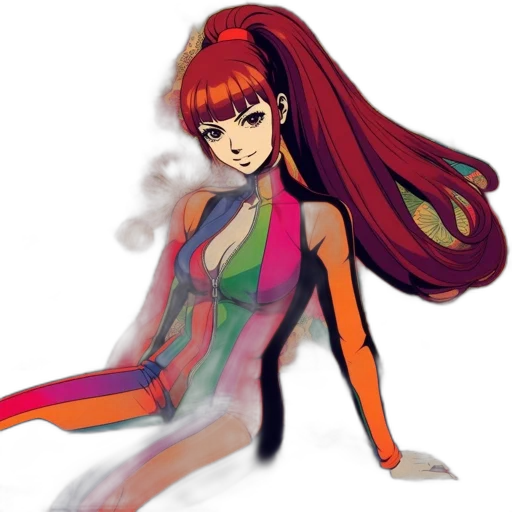 dress, staff, concept art, anime transparent PNG cut-out