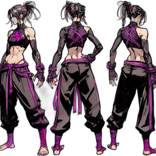 concept art, cyberpunk, comic book art, anime transparent PNG cut-out