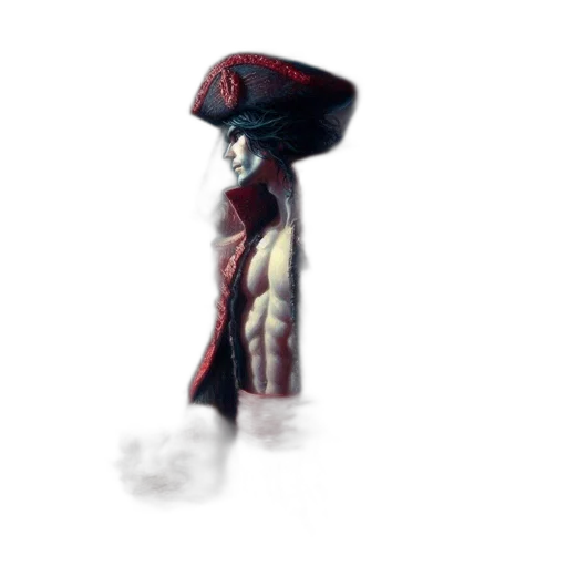 hat, robot, creature, jacket transparent PNG cut-out