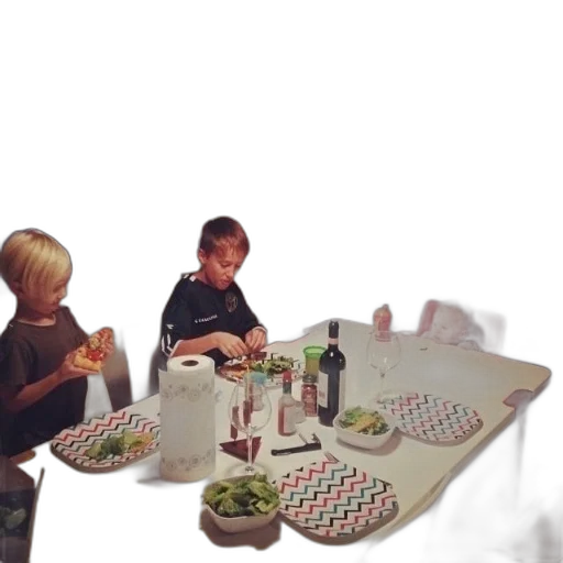 food, outer space, family, sits transparent PNG cut-out
