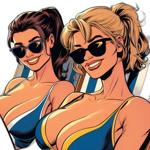comic book art, cartoon, concept art, pixel art transparent PNG cut-out