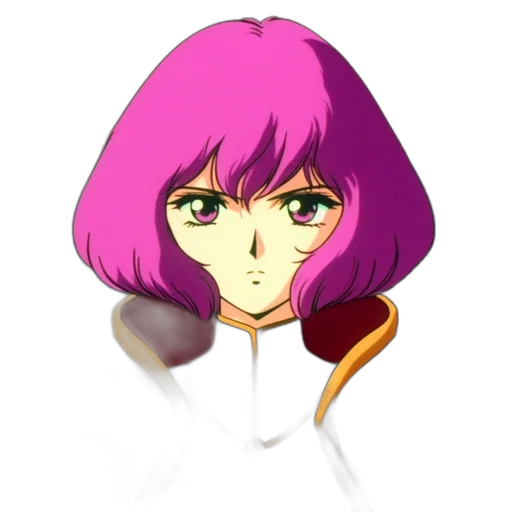 jacket, face, staff, hair transparent PNG cut-out