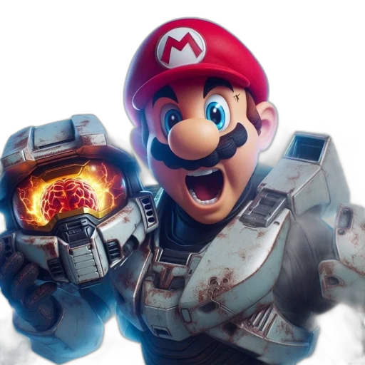 weapon, robot, face, concept art transparent PNG cut-out