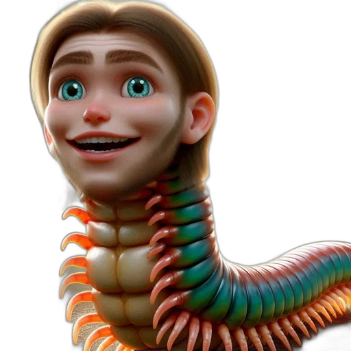 creature, animal, hair, robot transparent PNG cut-out