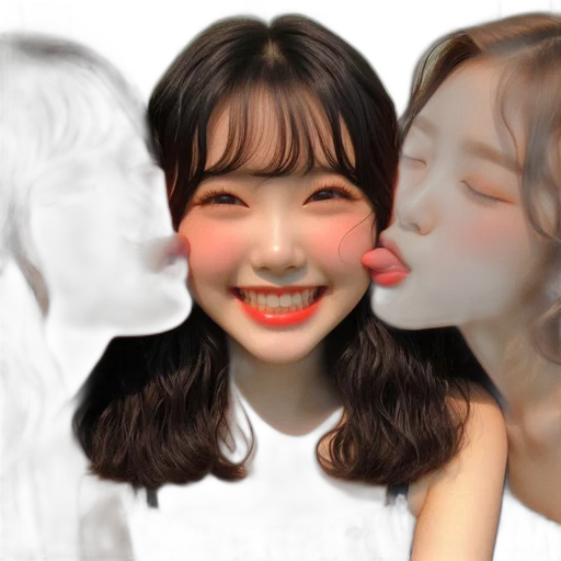 face, mask, photorealistic, 3d render transparent PNG cut-out