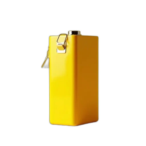 bottle, 3d render, photorealistic, golden transparent PNG cut-out