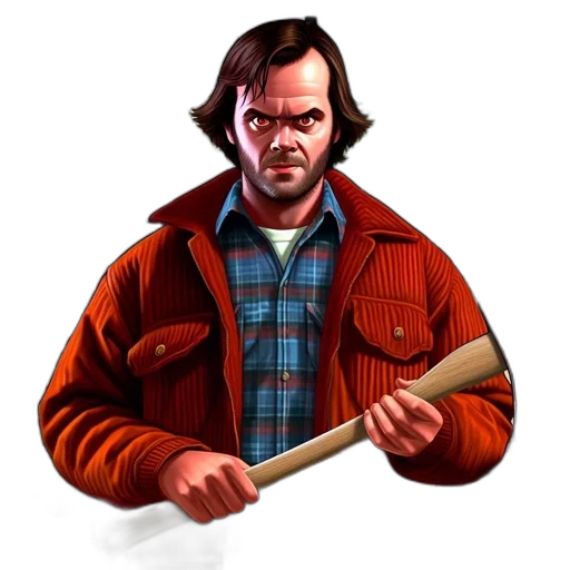 jacket, weapon, staff, concept art transparent PNG cut-out