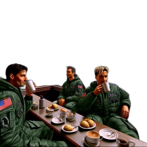 jacket, food, concept art, vaporwave transparent PNG cut-out