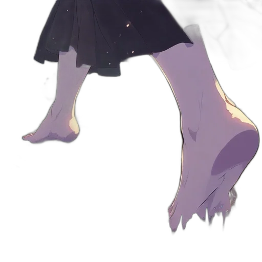 dress, creature, shoes, mask transparent PNG cut-out