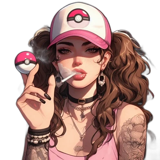 hat, pixel art, cartoon, photorealistic transparent PNG cut-out