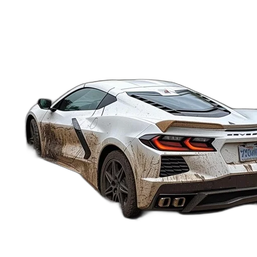 car, 3d render, photorealistic, concept art transparent PNG cut-out