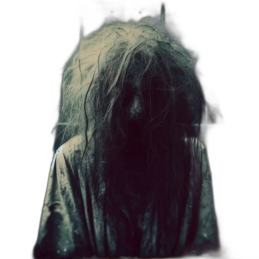 mask, creature, face, hair transparent PNG cut-out