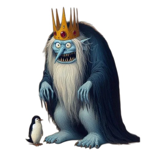 crown, creature, animal, concept art transparent PNG cut-out