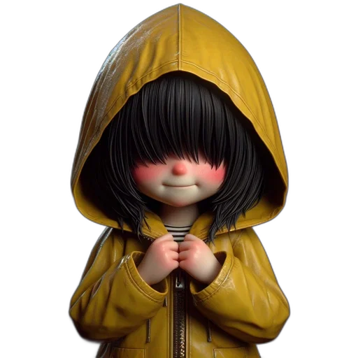 jacket, 3d render, concept art, cyberpunk transparent PNG cut-out