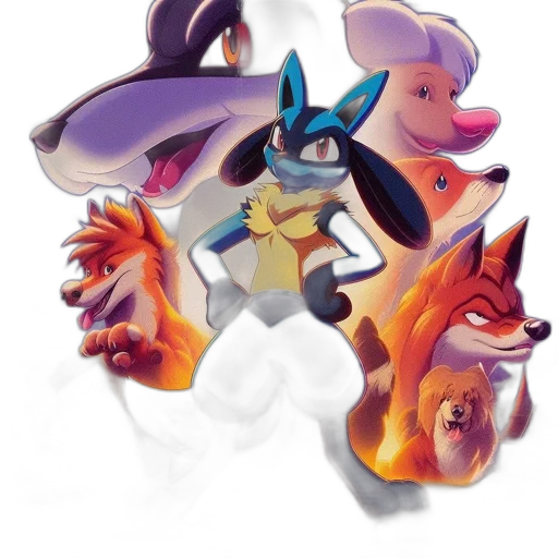 animal, creature, staff, concept art transparent PNG cut-out