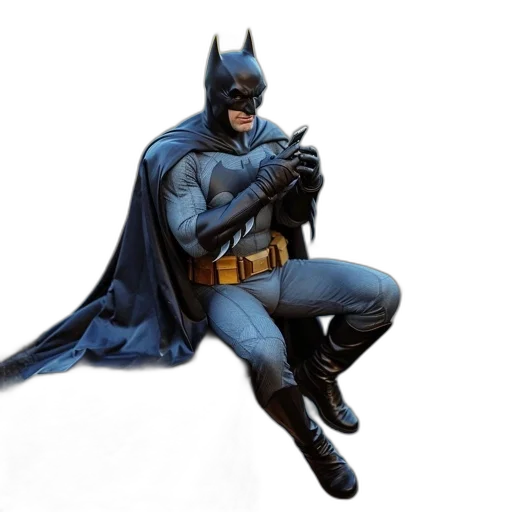 comic book art, concept art, figure, dressed transparent PNG cut-out