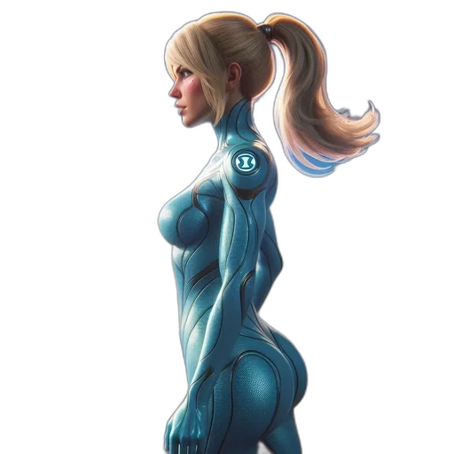 robot, dress, concept art, comic book art transparent PNG cut-out