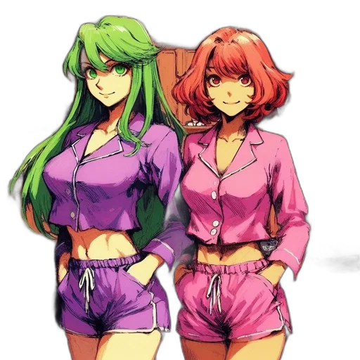 jacket, dress, staff, pixel art transparent PNG cut-out