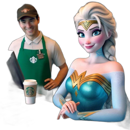 staff, 3d render, fantasy art, photorealistic transparent PNG cut-out