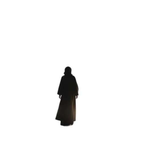 jacket, staff, sword, creature transparent PNG cut-out
