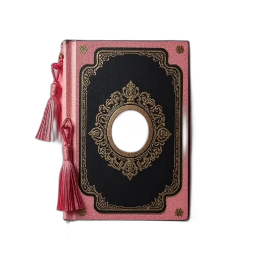 jewelry, pink, black, book transparent PNG cut-out