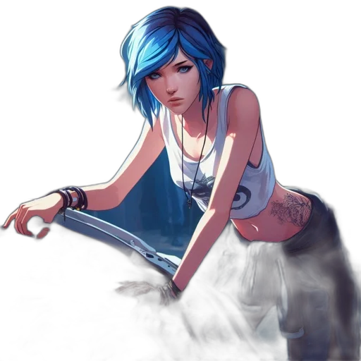 staff, dress, face, jewelry transparent PNG cut-out
