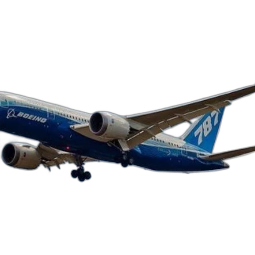photorealistic, boeing, 787, airplane transparent PNG cut-out