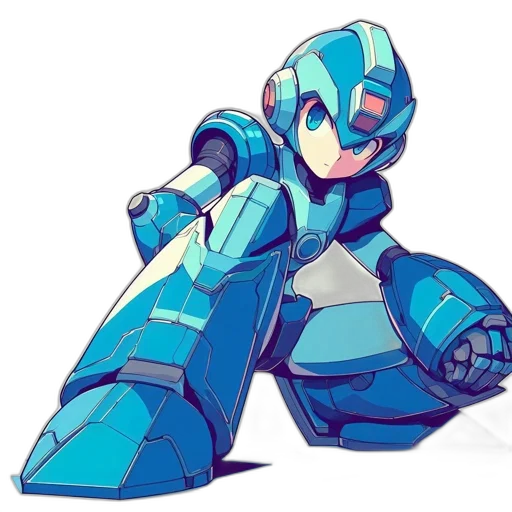 robot, weapon, concept art, pixel art transparent PNG cut-out