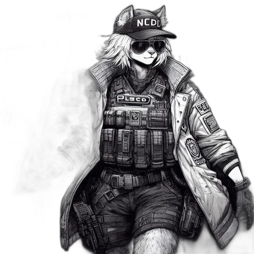 jacket, weapon, hat, animal transparent PNG cut-out