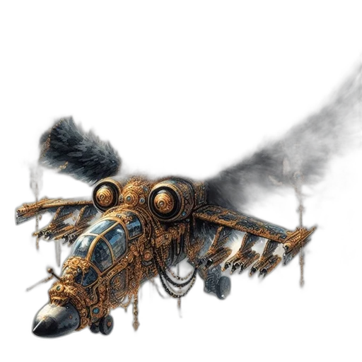 weapon, robot, dragon, creature transparent PNG cut-out