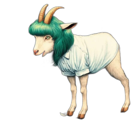 animal, creature, hat, dress transparent PNG cut-out