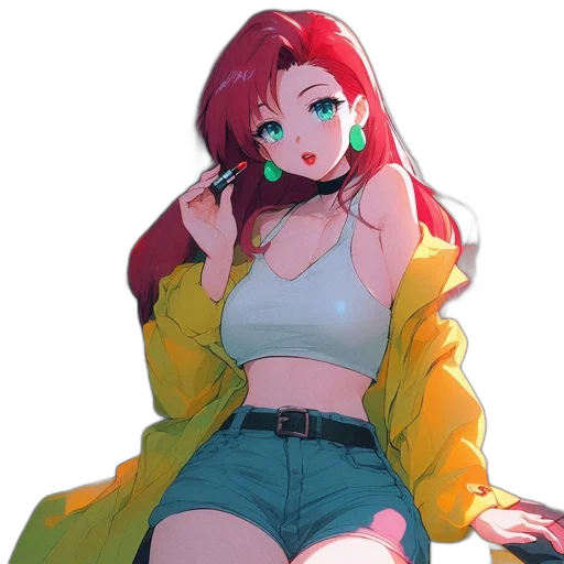 jacket, dress, jewelry, face transparent PNG cut-out